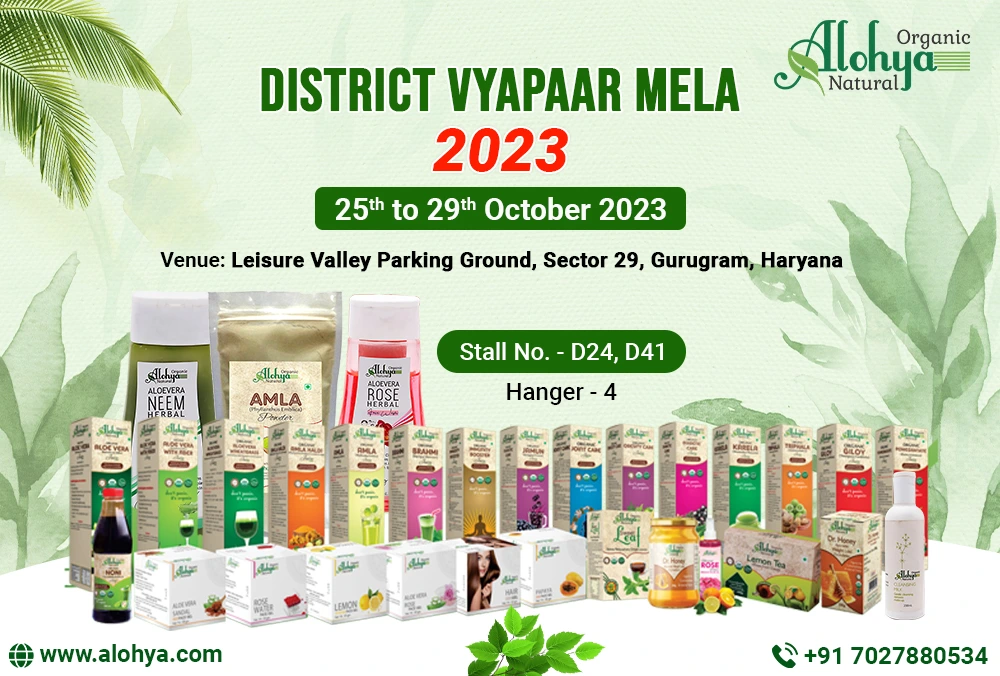 Alohya’s Organic Excellence at District Vyapaar Mela 2023